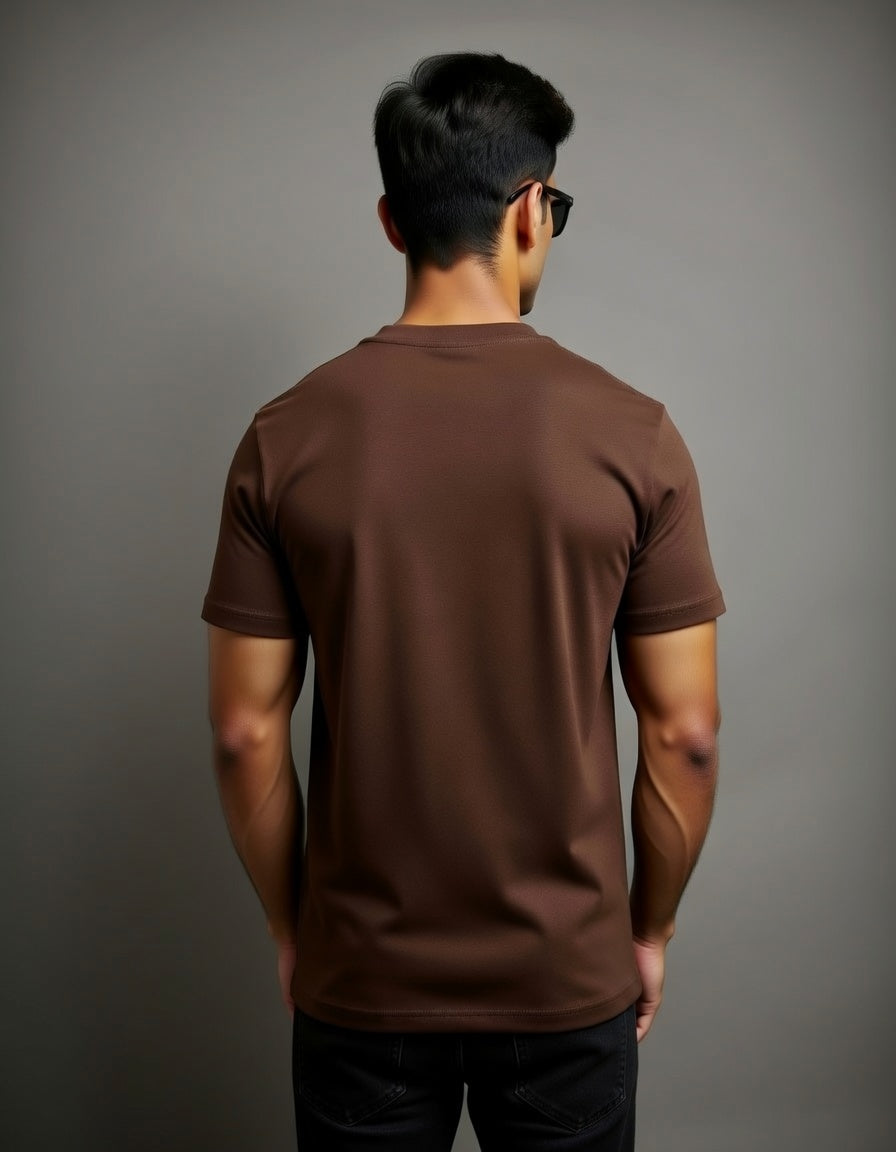 Praise the Lord Brown Graphic T-Shirt | Zhama Fashion